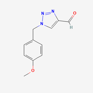 1-(4-Methoxybenzyl)-1H-1,2,3-triazole-4-carbaldehyde