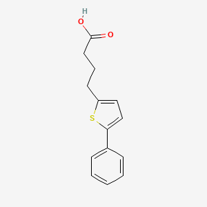 4-(5-Phenylthiophen-2-yl)butanoic acid