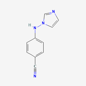 4-[(1H-imidazol-1-yl)amino]benzonitrile