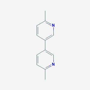 molecular formula C12H12N2 B3289065 6,6'-二甲基-3,3'-联吡啶 CAS No. 85484-42-0