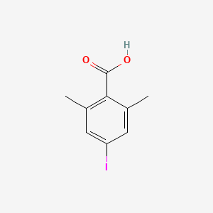 molecular formula C9H9IO2 B3289068 Benzoic acid, 4-iodo-2,6-dimethyl- CAS No. 854857-65-1