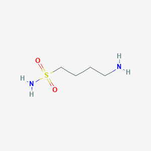 molecular formula C4H12N2O2S B3289092 4-氨基丁烷-1-磺酰胺 CAS No. 855238-90-3