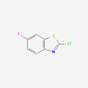 2-Chloro-6-iodobenzo[d]thiazole