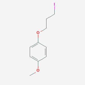 B032891 1-(3-Iodopropoxy)-4-methoxybenzene CAS No. 118943-23-0