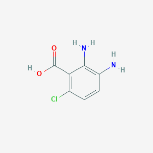 2,3-Diamino-6-chlorobenzoic acid