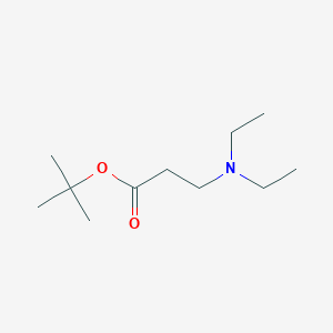 molecular formula C11H23NO2 B3289196 tert-Butyl 3-(diethylamino)propanoate CAS No. 85608-16-8