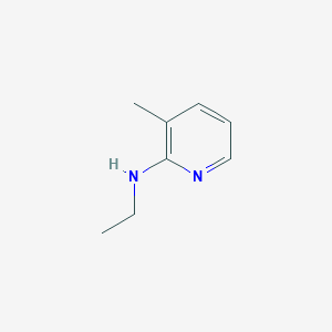 molecular formula C8H12N2 B3289252 N-ethyl-3-methylpyridin-2-amine CAS No. 856836-17-4