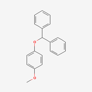 ((4-Methoxyphenoxy)methylene)dibenzene