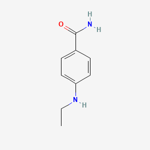 molecular formula C9H12N2O B3289369 4-(Ethylamino)benzamide CAS No. 857487-19-5