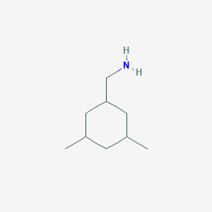 molecular formula C9H19N B3289655 (3,5-Dimethylcyclohexyl)methanamine CAS No. 859946-83-1