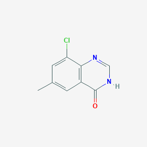 molecular formula C9H7ClN2O B3289680 8-Chloro-6-methylquinazolin-4(3H)-one CAS No. 860193-22-2