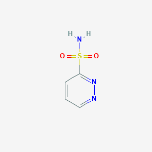 molecular formula C4H5N3O2S B3289705 吡啶-3-磺酰胺 CAS No. 860448-30-2