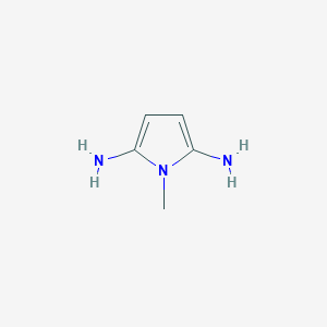 B3289946 1-METHYL-1H-PYRROLE-2,5-DIAMine CAS No. 862200-46-2