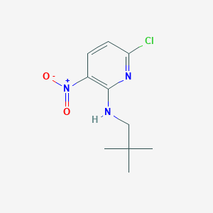 B3289993 (6-Chloro-3-nitropyridin-2-yl)-(2,2-dimethyl-propyl)amine CAS No. 862507-35-5