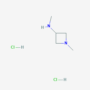 molecular formula C5H14Cl2N2 B3290374 N,1-Dimethylazetidin-3-amine dihydrochloride CAS No. 864247-47-2