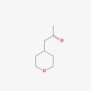 molecular formula C8H14O2 B3290393 1-(Oxan-4-yl)propan-2-one CAS No. 86428-61-7