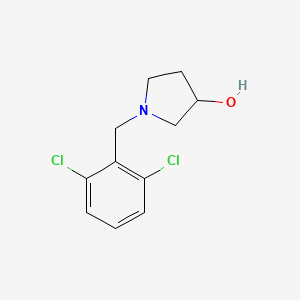 1-(2,6-Dichlorobenzyl)pyrrolidin-3-ol