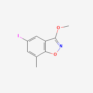 5-Iodo-3-methoxy-7-methylbenzo[d]isoxazole