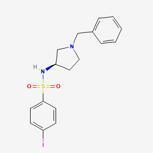 (R)-N-(1-Benzyl-pyrrolidin-3-YL)-4-iodo-benzenesulfonamide