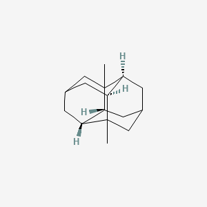 molecular formula C16H24 B3290546 1,6-Dimethyldiamantane CAS No. 865443-41-0