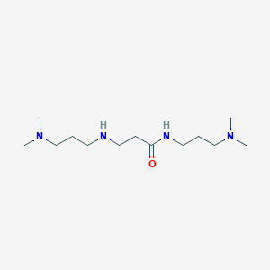 N-[3-(dimethylamino)propyl]-3-{[3-(dimethylamino)propyl]amino}propanamide