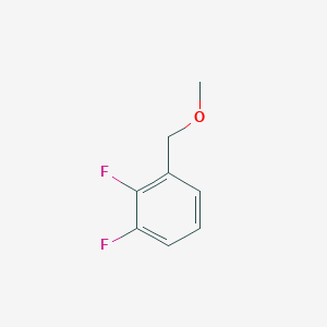 molecular formula C8H8F2O B3290579 1,2-Difluoro-3-(methoxymethyl)benzene CAS No. 865664-08-0