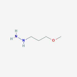 B3290591 (3-Methoxypropyl)hydrazine CAS No. 865720-52-1