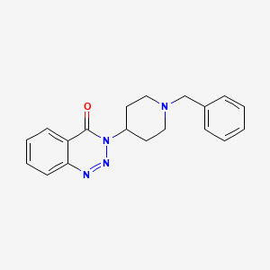 3-(1-Benzylpiperidin-4-yl)benzo[d][1,2,3]triazin-4(3H)-one