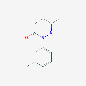 6-Methyl-2-(m-tolyl)-4,5-dihydropyridazin-3(2H)-one