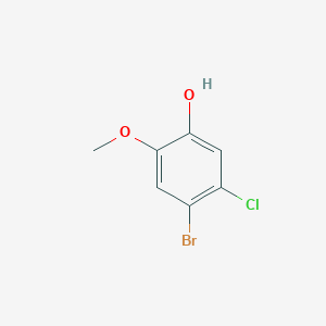 Phenol, 4-bromo-5-chloro-2-methoxy-