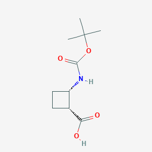 (1R,2S)-2-{[(tert-butoxy)carbonyl]amino}cyclobutane-1-carboxylic acid