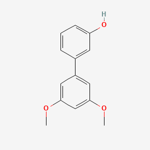 molecular formula C14H14O3 B3290886 3-(3,5-Dimethoxyphenyl)phenol CAS No. 868666-20-0