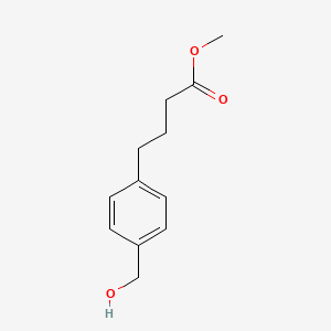 Methyl 4-(4-(hydroxymethyl)phenyl)butanoate