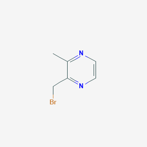 molecular formula C6H7BrN2 B3290921 2-(Bromomethyl)-3-methylpyrazine CAS No. 868948-56-5