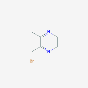 molecular formula C6H7BrN2 B3290921 2-(溴甲基)-3-甲基吡嗪 CAS No. 868948-56-5