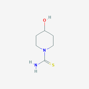 molecular formula C6H12N2OS B3290959 4-Hydroxypiperidine-1-carbothioamide CAS No. 868998-20-3