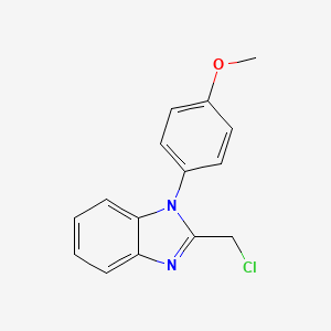 2-(chloromethyl)-1-(4-methoxyphenyl)-1H-benzimidazole