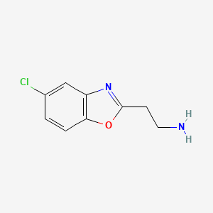2-(5-Chloro-1,3-benzoxazol-2-yl)ethanamine