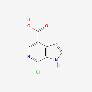 7-chloro-1H-pyrrolo[2,3-c]pyridine-4-carboxylic acid