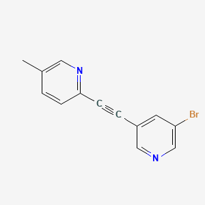 molecular formula C13H9BrN2 B3291388 Br-5MPEPy CAS No. 872428-51-8