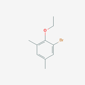 molecular formula C10H13BrO B3291446 1-Bromo-2-ethoxy-3,5-dimethylbenzene CAS No. 872823-80-8