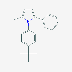molecular formula C21H23N B329162 1-(4-tert-butylphenyl)-2-methyl-5-phenyl-1H-pyrrole 