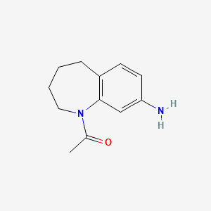 1-(8-Amino-2,3,4,5-tetrahydro-1H-benzo[b]azepin-1-yl)ethan-1-one