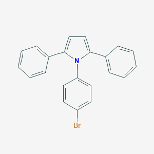 molecular formula C22H16BrN B329177 N-(4-bromophenyl)-2,5-diphenylpyrrole 