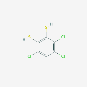 3,4,6-Trichlorobenzene-1,2-dithiol