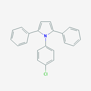 molecular formula C22H16ClN B329178 1-(4-chlorophenyl)-2,5-diphenyl-1H-pyrrole 