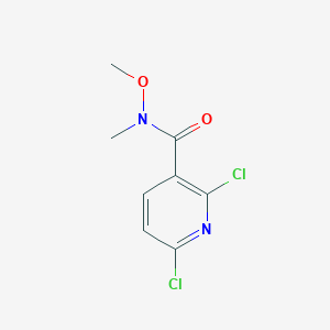 2,6-Dichloro-N-methoxy-N-methylpyridine-3-carboxamide