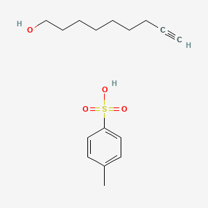 molecular formula C16H24O4S B3291944 8-Nonyn-1-ol, 4-methylbenzenesulfonate CAS No. 87462-64-4