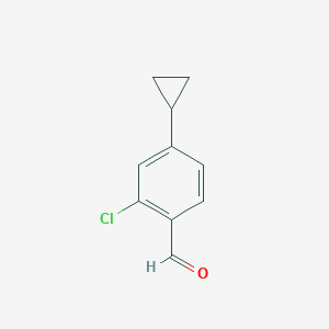 2-Chloro-4-cyclopropyl-benzaldehyde