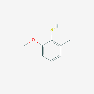 molecular formula C8H10OS B3292125 2-Methoxy-6-methylbenzenethiol CAS No. 876494-68-7